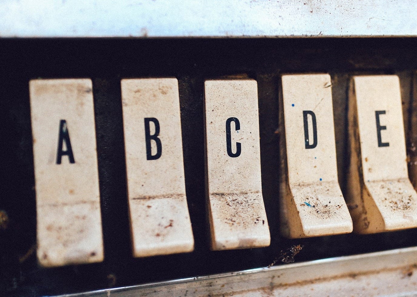 Have you learnt your ABC’s?