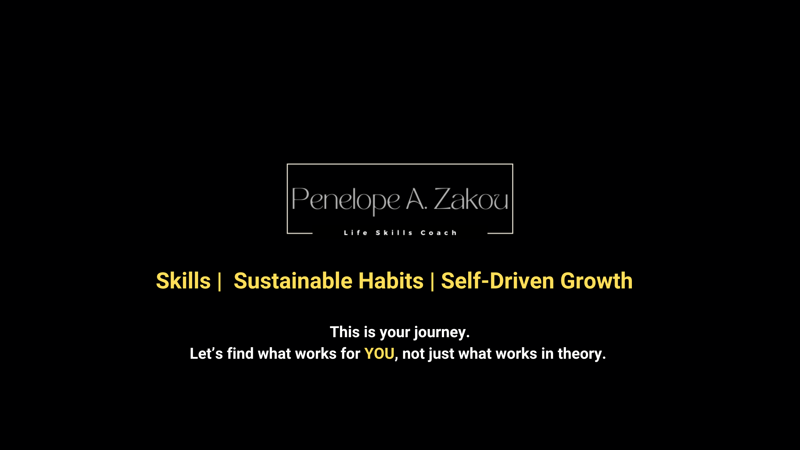 Penelope A. Zakou Coaching